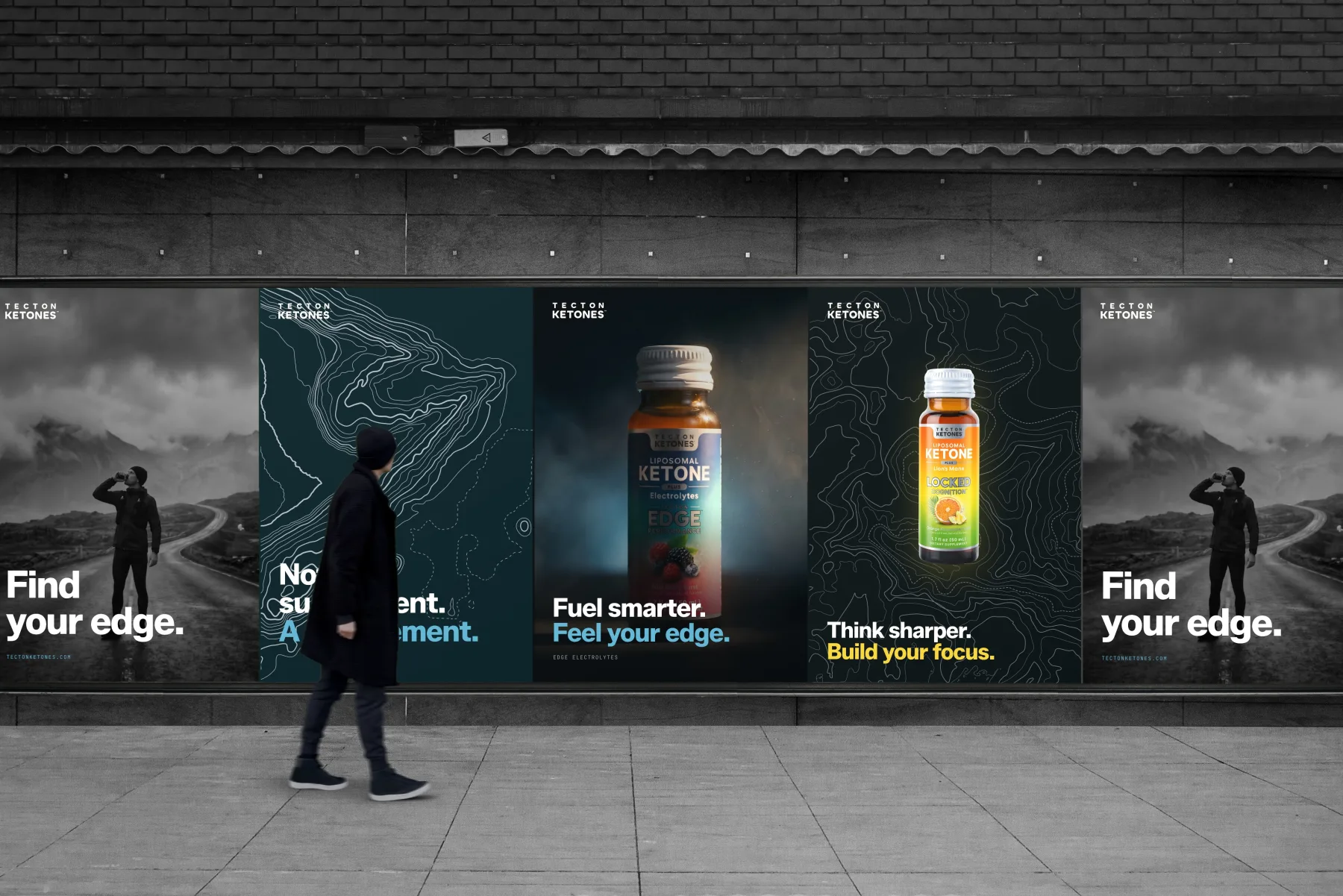 Tecton Ketones — street campaign